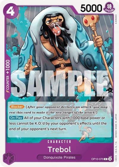 Trebol Royal Blood One Piece card