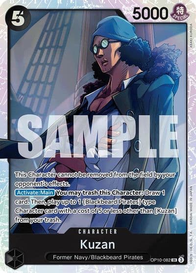 Kuzan Royal Blood One Piece card