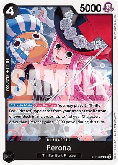 Perona 092 Royal Blood One Piece card