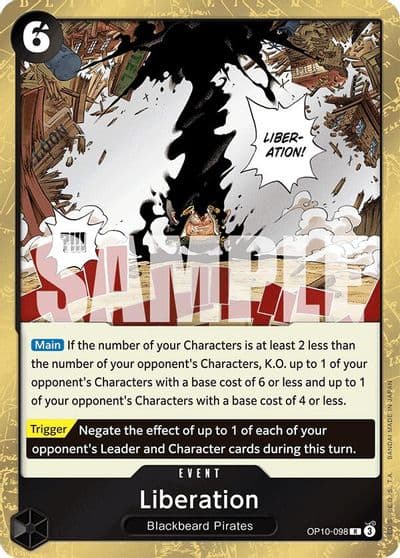 Liberation Royal Blood One Piece card