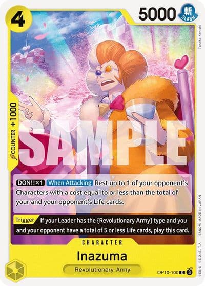 Inazuma Royal Blood One Piece card