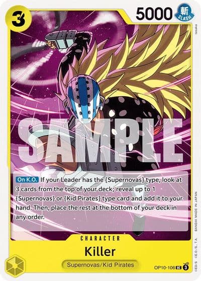Killer Royal Blood One Piece card