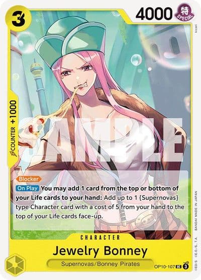 Jewelry Bonney Royal Blood One Piece card