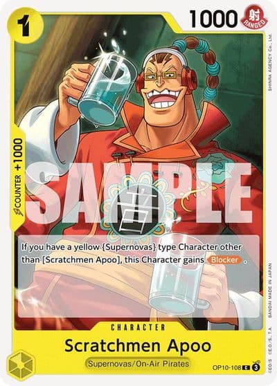 Scratchmen Apoo Royal Blood One Piece card