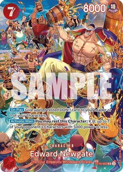 EdwardNewgate SP Royal Blood One Piece card