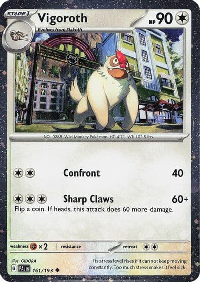 Vigoroth (Cosmos Holo) Miscellaneous Cards & Products Pokemon card