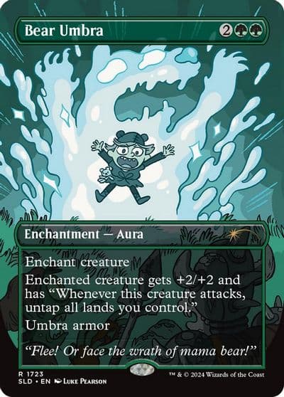 Bear Umbra Secret Lair Drop Series Magic card