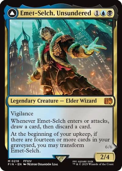 Emet Selch Unsundered FINAL FANTASY Magic card