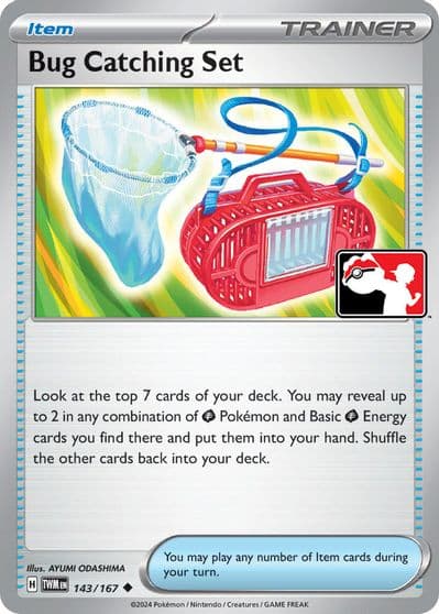 Bug Catching Set Prize Pack Series Cards Pokemon card