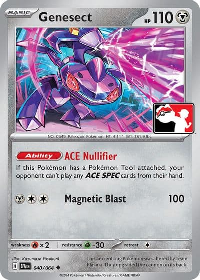 Genesect Prize Pack Series Cards Pokemon card