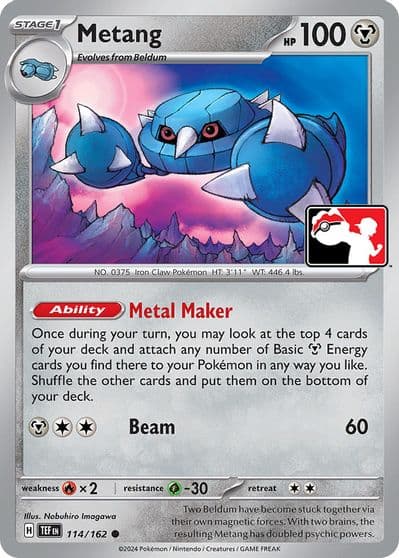 Metang Prize Pack Series Cards Pokemon card