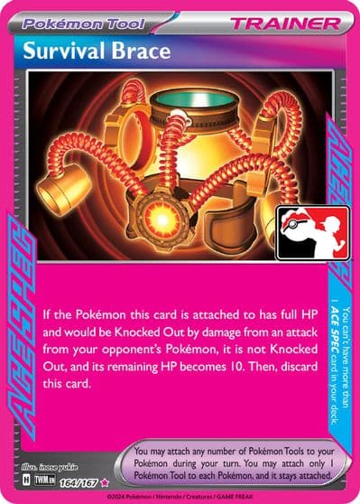 Survival Brace Prize Pack Series Cards Pokemon card