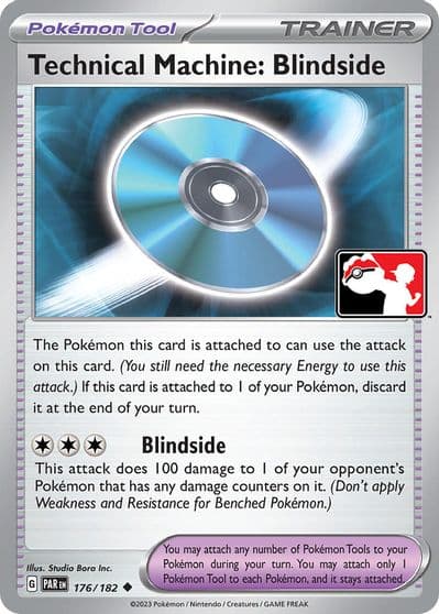 Technical Machine: Blindside Prize Pack Series Cards Pokemon card