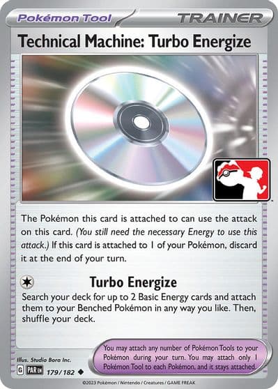Technical Machine: Turbo Energize Prize Pack Series Cards Pokemon card