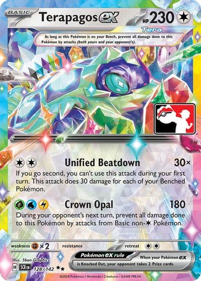 Terapagos ex Prize Pack Series Cards Pokemon card