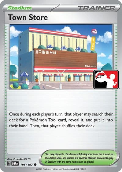 Town Store Prize Pack Series Cards Pokemon card
