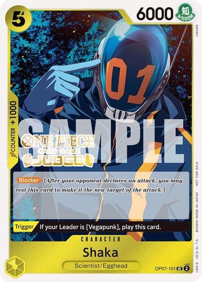 Shaka Judge Pack Vol 5 One Piece Promotion Cards One Piece card