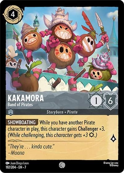 Kakamora Band of Pirates Archazia's Island Lorcana card