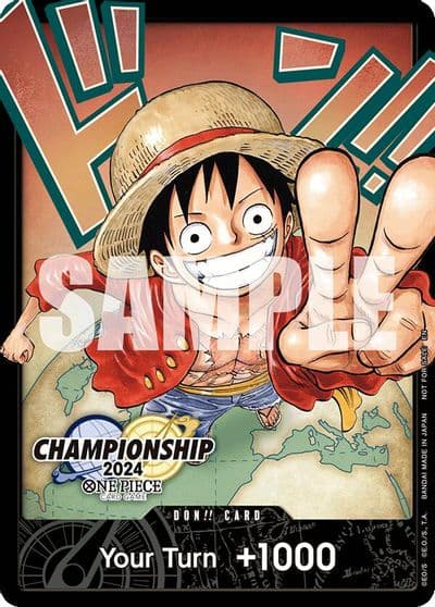 DON Card Championship 2024 World Final One Piece Promotion Cards One Piece card
