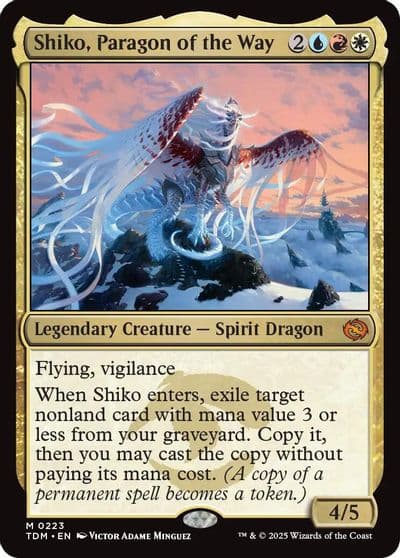 Shiko Paragon of the Way Tarkir: Dragonstorm Magic card