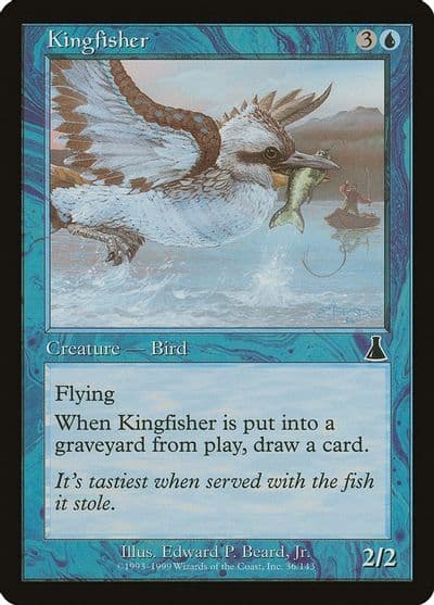Kingfisher Urza's Destiny Magic card