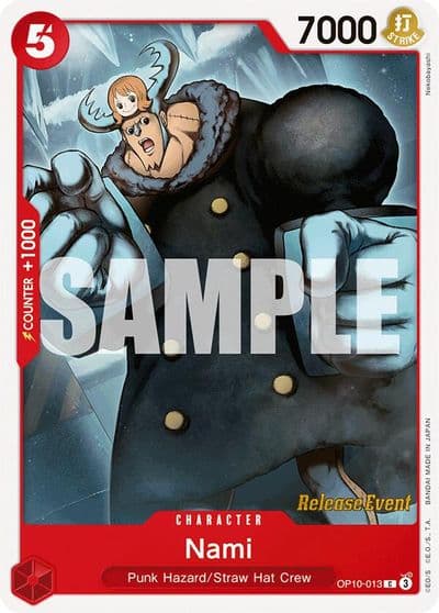 Nami 013 Royal Blood Release Event Cards One Piece card