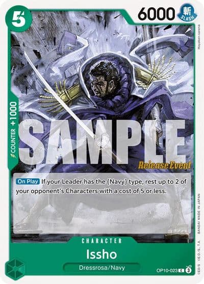 Issho Royal Blood Release Event Cards One Piece card