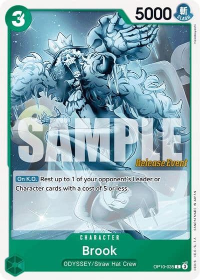 Brook 035 Royal Blood Release Event Cards One Piece card