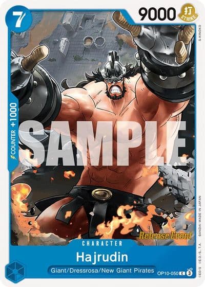 Hajrudin Royal Blood Release Event Cards One Piece card