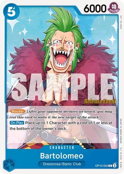 Bartolomeo Royal Blood Release Event Cards One Piece card