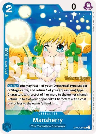 Mansherry Royal Blood Release Event Cards One Piece card