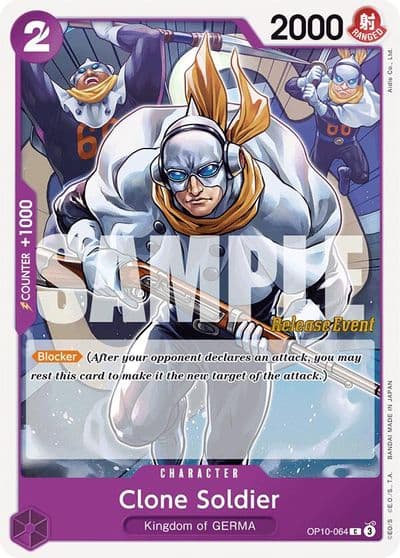 Clone Soldier Royal Blood Release Event Cards One Piece card