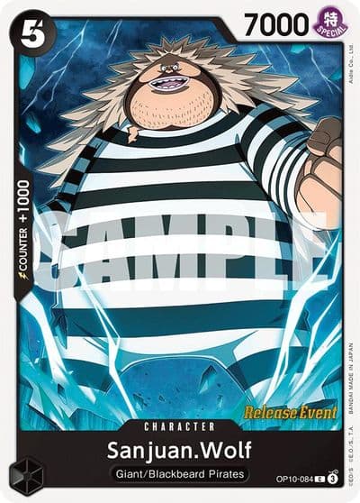 SanjuanWolf Royal Blood Release Event Cards One Piece card