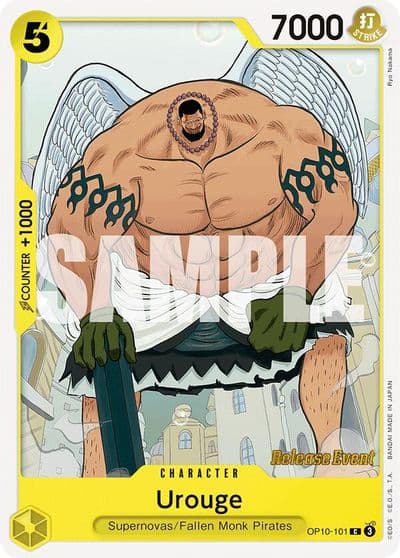 Urouge Royal Blood Release Event Cards One Piece card