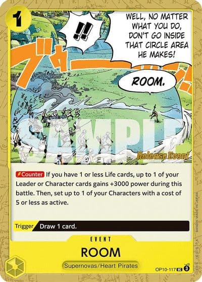 ROOM Royal Blood Release Event Cards One Piece card