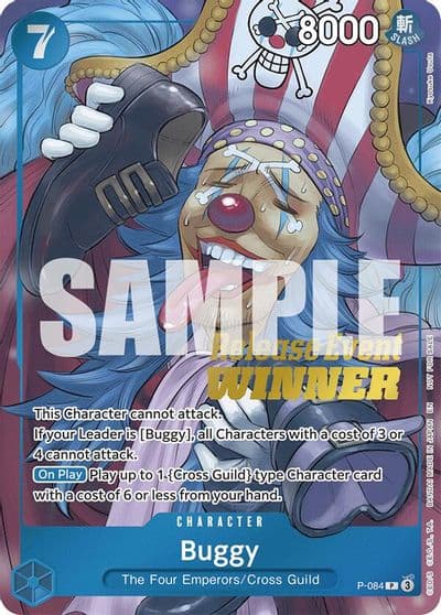 Buggy OP10 Release Event Winner One Piece Promotion Cards One Piece card