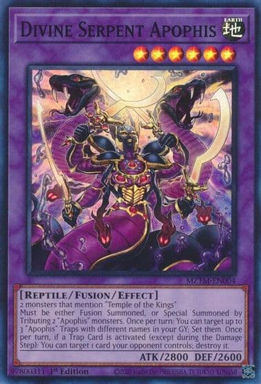 Divine Serpent Apophis Maze of the Master Yu-Gi-Oh! card