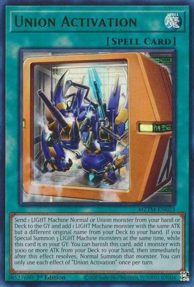 Union Activation Maze of the Master Yu-Gi-Oh! card
