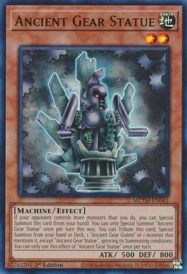 Ancient Gear Statue Maze of the Master Yu-Gi-Oh! card