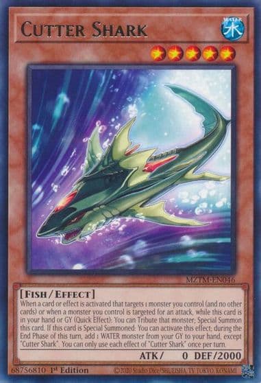 Cutter Shark Maze of the Master Yu-Gi-Oh! card
