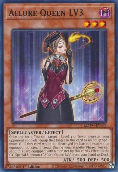 Allure Queen LV3 Maze of the Master Yu-Gi-Oh! card