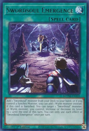 Swordsoul Emergence Maze of the Master Yu-Gi-Oh! card