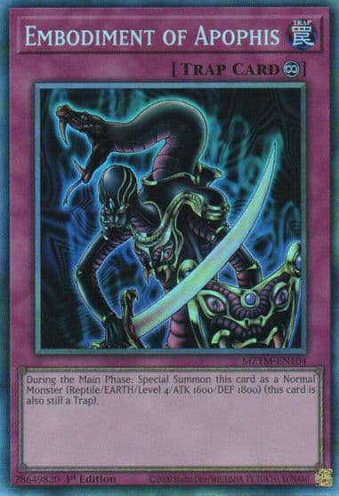 Embodiment of Apophis CR Maze of the Master Yu-Gi-Oh! card