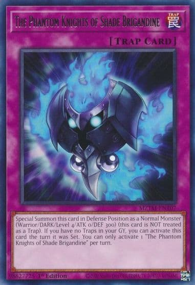 The Phantom Knights of Shade Brigandine Maze of the Master Yu-Gi-Oh! card