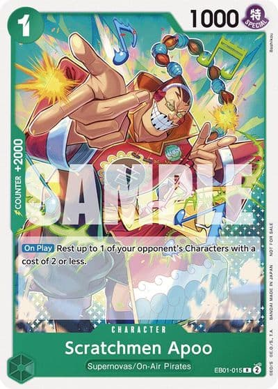 Scratchmen Apoo Tournament Pack 2025 Vol 2 One Piece Promotion Cards One Piece card