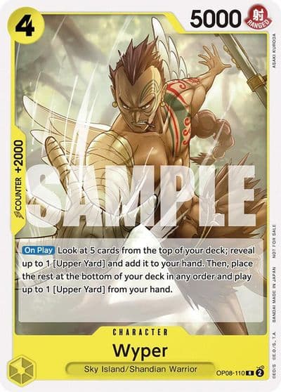 Wyper Tournament Pack 2025 Vol 2 One Piece Promotion Cards One Piece card
