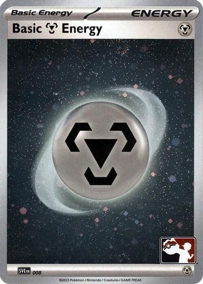 Basic Metal Energy - 008 (Cosmos Holo) Prize Pack Series Cards Pokemon card