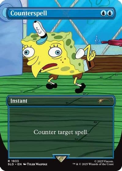 Counterspell 1933 Secret Lair Drop Series Magic card