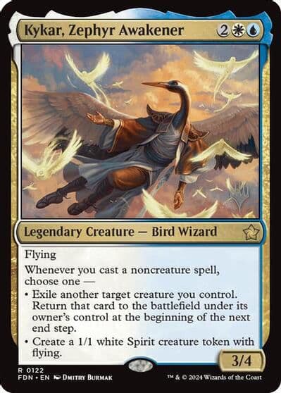 Kykar Zephyr Awakener Promo Pack: Aetherdrift Magic card