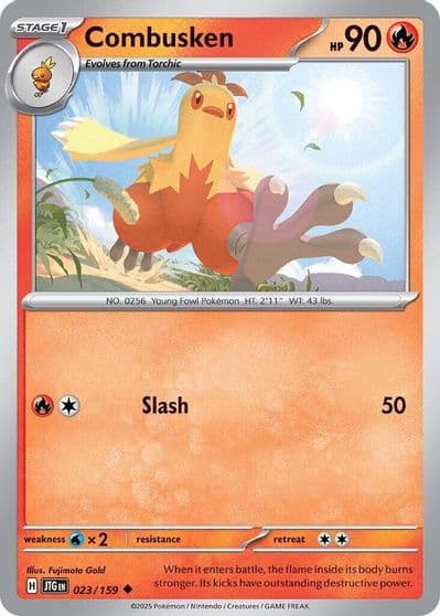 Combusken SV09: Journey Together Pokemon card
